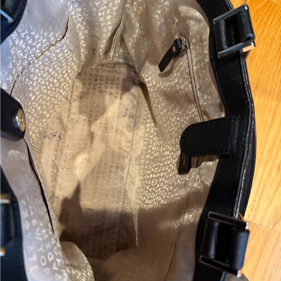 Kate Spade Black New York Tote Bag with Decorative Spade Charm - Picture 6 of 9